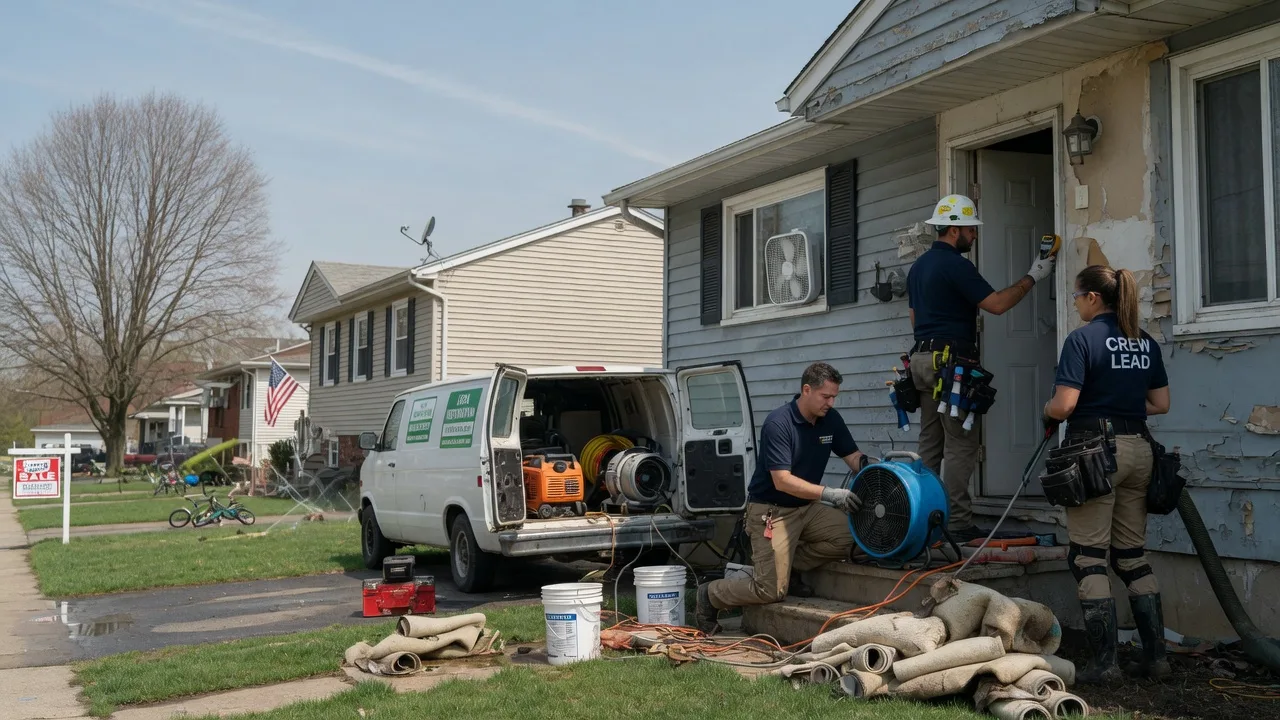 Flood Cleanup in East Stroudsburg, PA near me